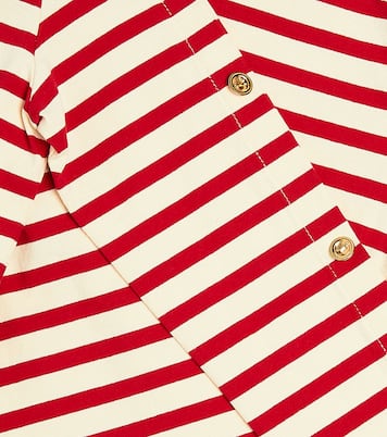 Striped cotton jersey top | Scotch & Soda Kids