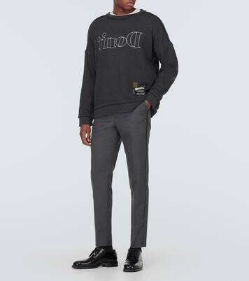 Wool slim pants | Undercover