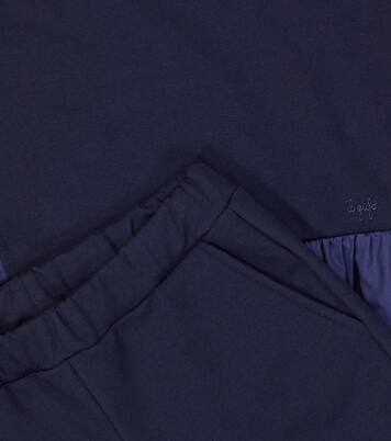 Cotton-blend sweatshirt and sweatpants set | Il Gufo