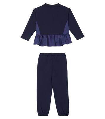 Cotton-blend sweatshirt and sweatpants set | Il Gufo