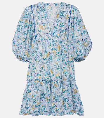 Robe Aria en coton à fleurs | Poupette St Barth
