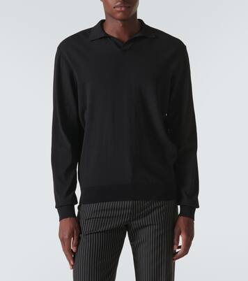 Amalfi cotton polo shirt | Rubinacci