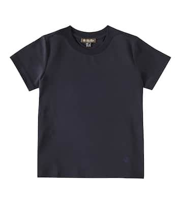 T-Shirt aus Baumwoll-Jersey | Loro Piana Kids