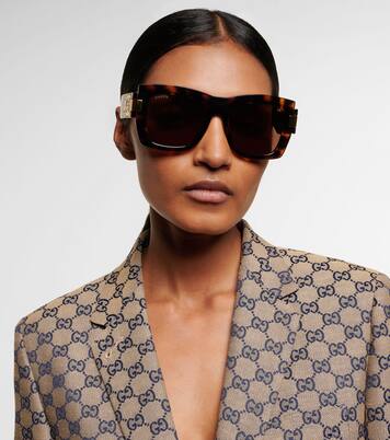 Interlocking G 스퀘어 선글라스 | Gucci