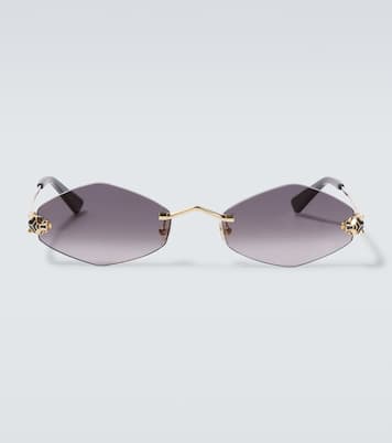 Panthère De Cartier oval sunglasses | Cartier Eyewear Collection
