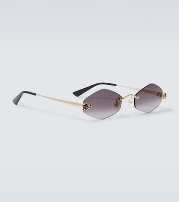 Panthère De Cartier oval sunglasses | Cartier Eyewear Collection