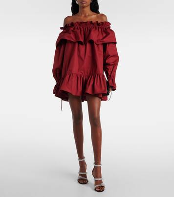 Sandalen Crystal Flower aus Satin | Mach & Mach