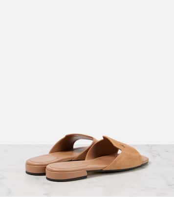 Pantoletten Dina aus Veloursleder | Jimmy Choo