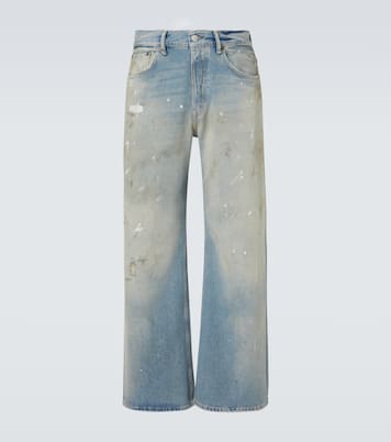 Distressed Wide-Leg Jeans 2021M | Acne Studios