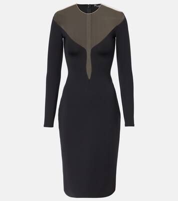Robe à décolleté plongeant | Mugler