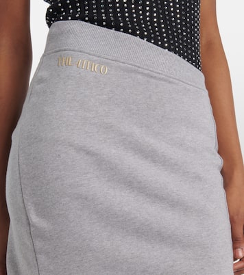 Midirock aus Baumwoll-Jersey | The Attico