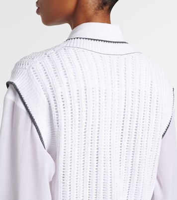 Pullunder aus Baumwolle | Brunello Cucinelli