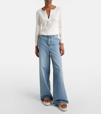 Nama suede wedge sandals | Chloé