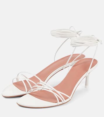 Sandalen Lori 60 aus Leder | Amina Muaddi