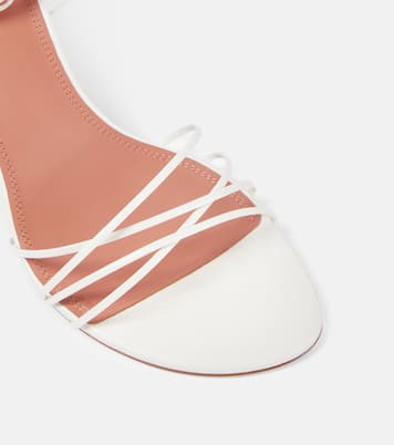 Sandalen Lori 60 aus Leder | Amina Muaddi