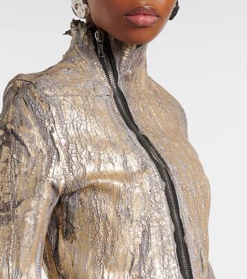 Beschichtete Jeansjacke Gary | Rick Owens