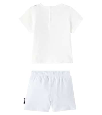 Baby cotton T-shirt and shorts set | Marc Jacobs Kids