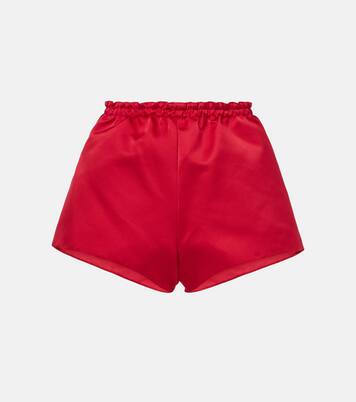 High-rise satin shorts | Giambattista Valli
