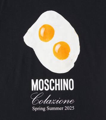 T-shirt imprimé en coton | Moschino Kids