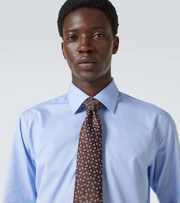 Corbata de seda en jacquard | Charvet