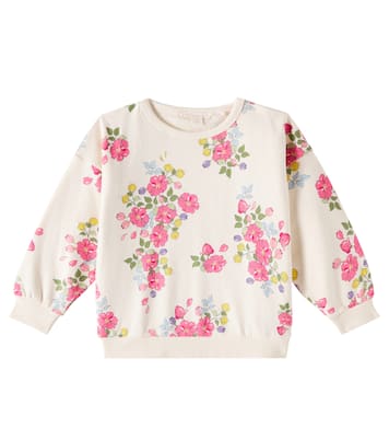 Loupy Lou floral cotton jersey sweatshirt | Konges Sløjd