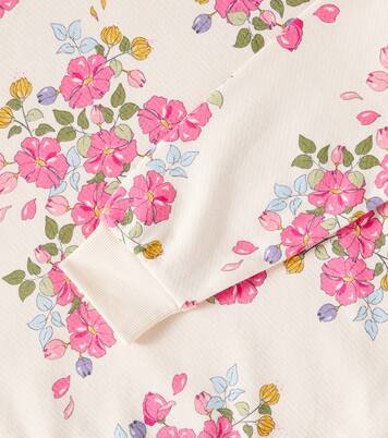 Loupy Lou floral cotton jersey sweatshirt | Konges Sløjd