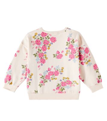 Loupy Lou floral cotton jersey sweatshirt | Konges Sløjd