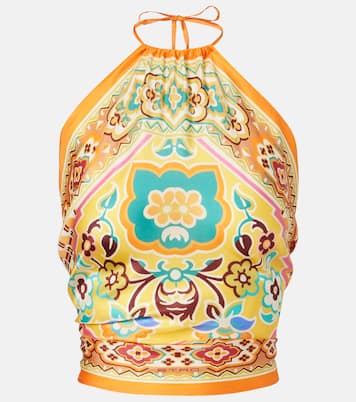 Bedrucktes Top aus Seide | Etro