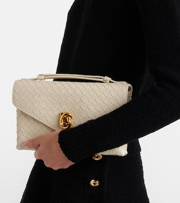 Sac Knot Lock en cuir Intrecciato | Bottega Veneta