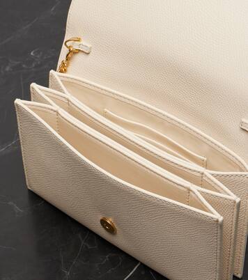 VLogo Signature Mini leather crossbody bag | Valentino Garavani