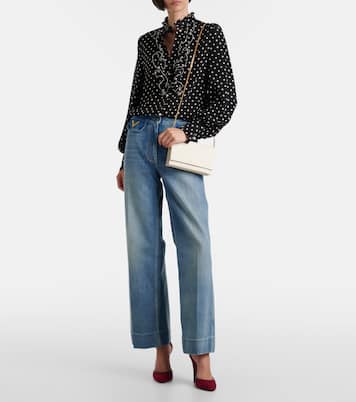 VLogo Signature Mini leather crossbody bag | Valentino Garavani