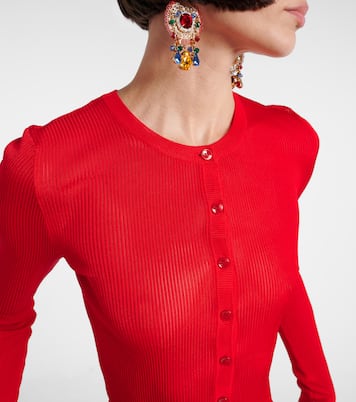 Ribbed-knit cardigan | Dolce&Gabbana