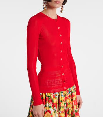 Ribbed-knit cardigan | Dolce&Gabbana