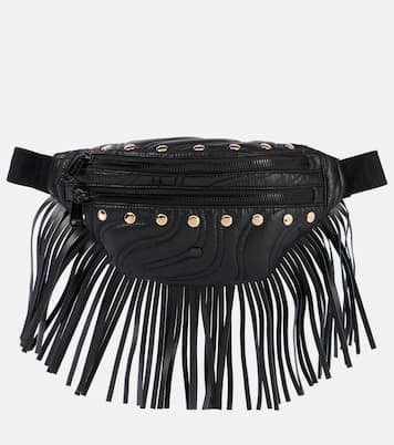 Sorriso fringed leather belt bag | Goldbergh