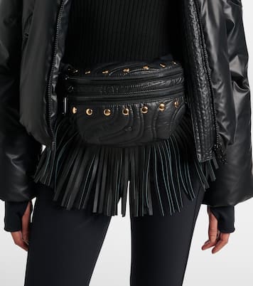 Sorriso fringed leather belt bag | Goldbergh