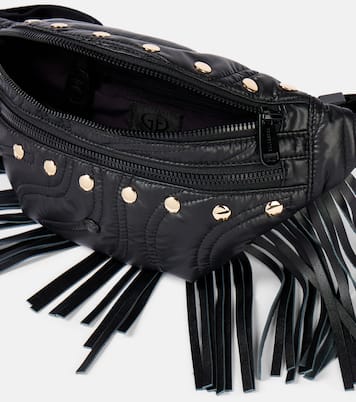 Sorriso fringed leather belt bag | Goldbergh