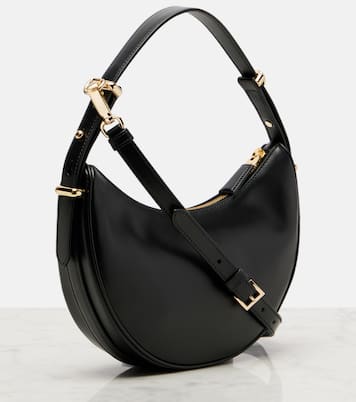 Arqué Small leather shoulder bag | Prada