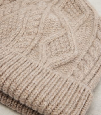 Gorro de punto trenzado de cachemir | Loro Piana