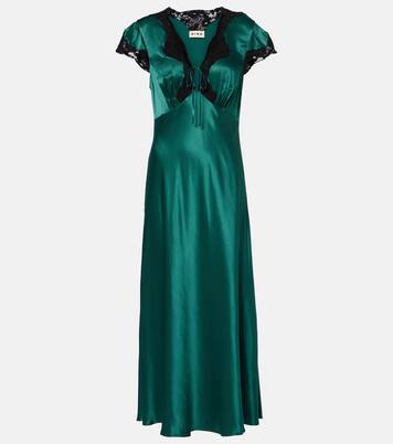 Robe midi Amari en satin | Rixo