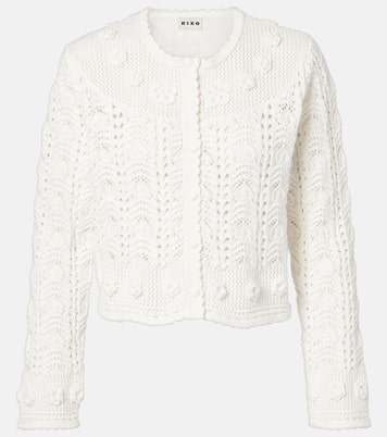 Cardigan Kyra in maglia di cotone | Rixo