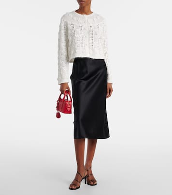 Cardigan Kyra in maglia di cotone | Rixo