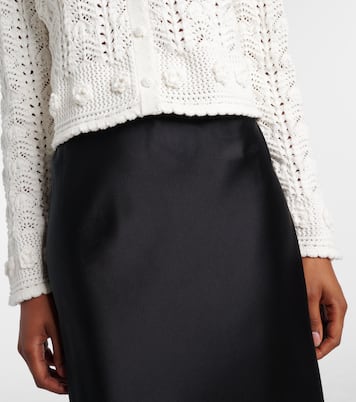 Cardigan Kyra in maglia di cotone | Rixo