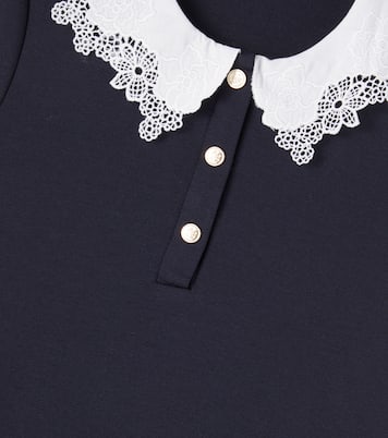 Vestido de algodón con encaje | Tartine et Chocolat