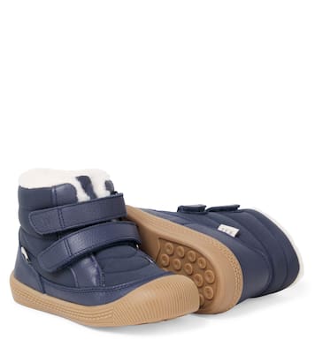 Tex leather-trimmed boots | Wheat