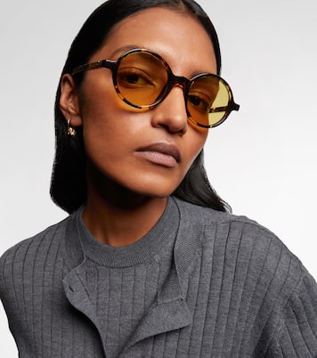 Lunettes de soleil rondes | Bottega Veneta