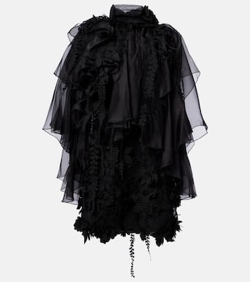 Hypnotic floral-appliqué minidress | Zimmermann