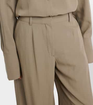 Weite Mid-Rise-Hose  | Toteme