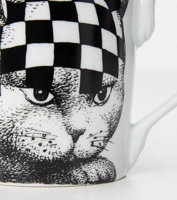 High Fidelity porcelain mug | Fornasetti