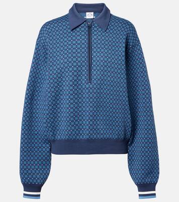 Lumiere Zane cotton-blend polo shirt | The Upside