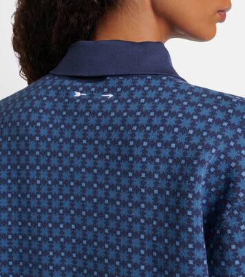 Lumiere Zane cotton-blend polo shirt | The Upside